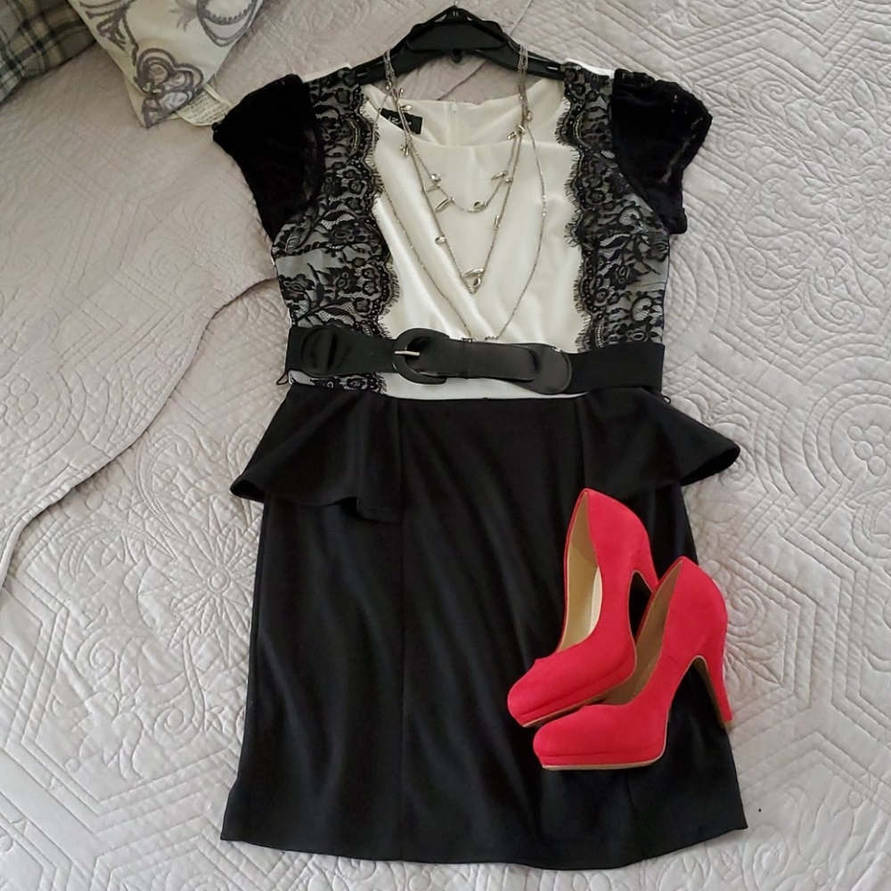 Peplum dress